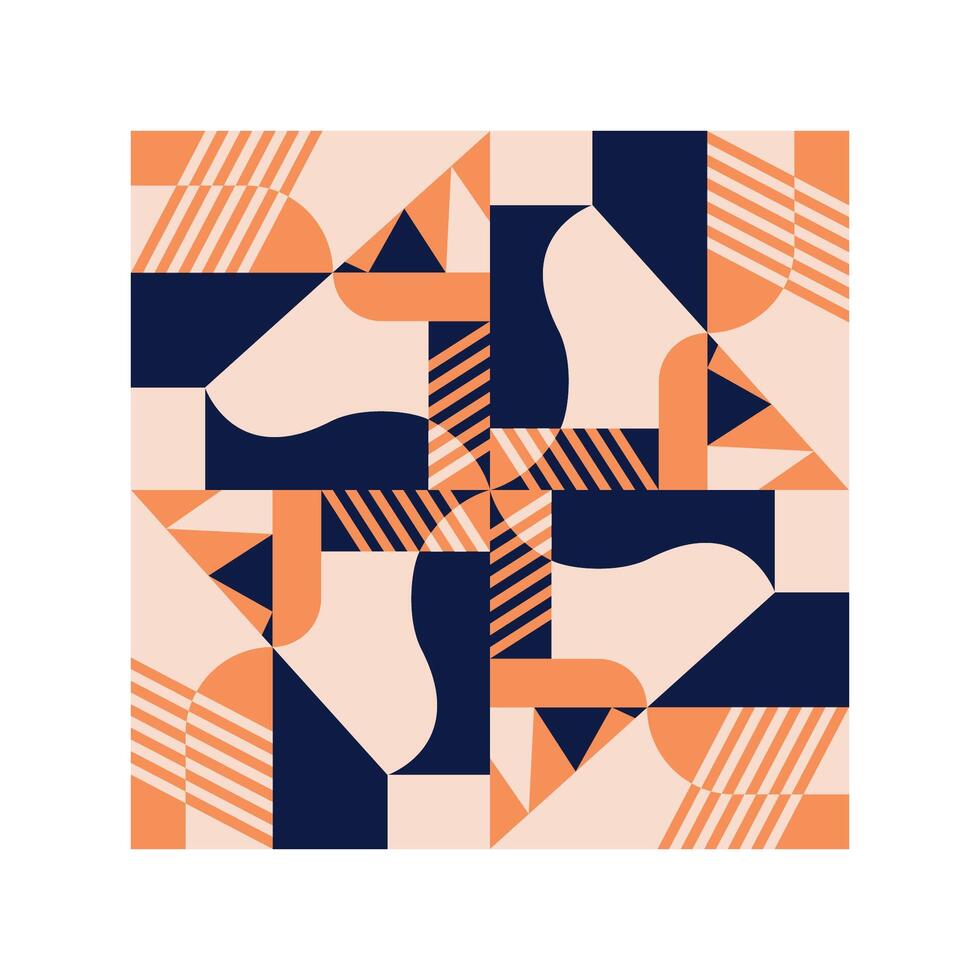 ILLUSTRATION 190, ABSTRACT GEOMETRIC ILLUSTRATION OR PATTERN FOR ANY PURPOSES vector