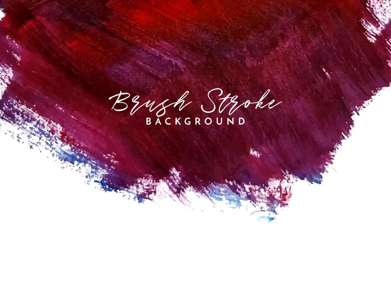 Purple and blue colorful brush stroke pastel background vector