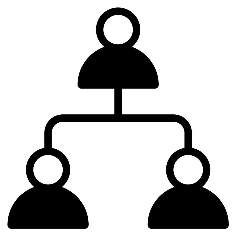 Team work icon or logo illustration outline black style vector