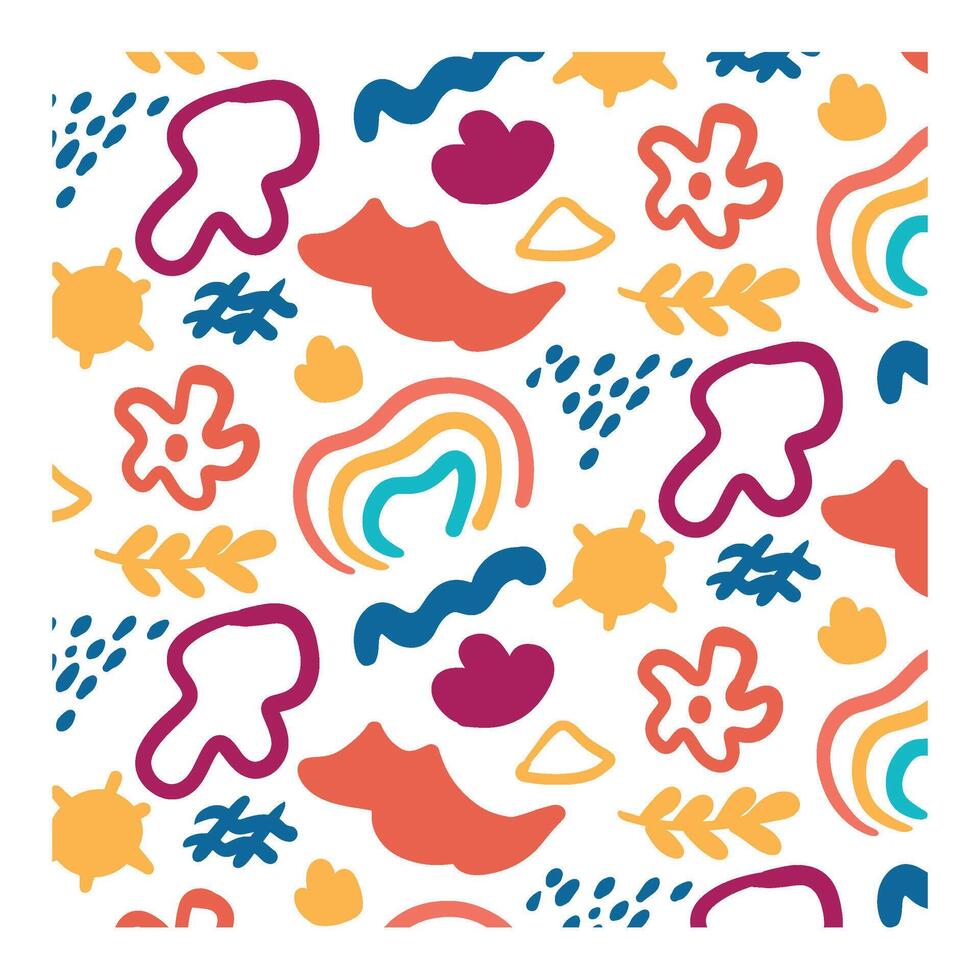 Abstract Shape Pattern Background vector