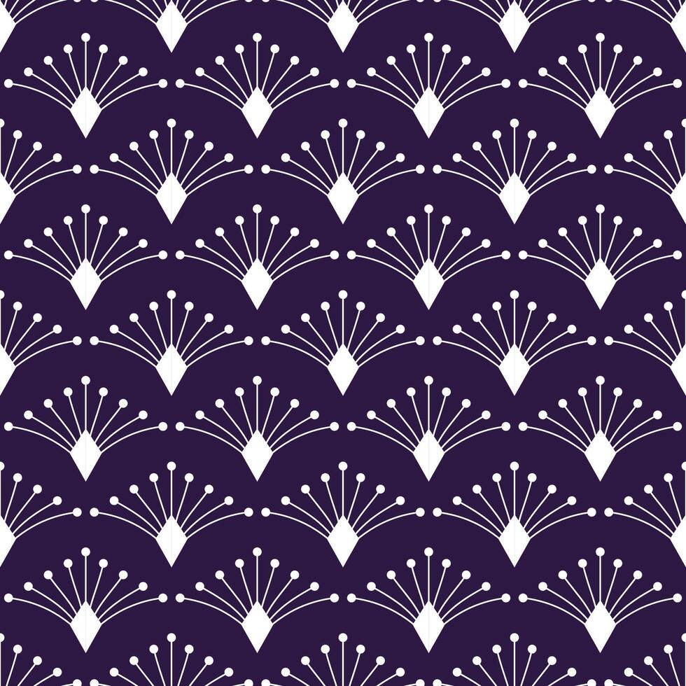 seamless decorative pattern. Geometric ornamental luxury design. Repeatable elegant violet background vector