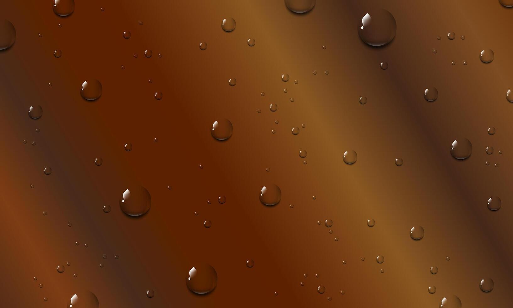 Water rain drops or steam shower isolated on gradient dark color background. vector