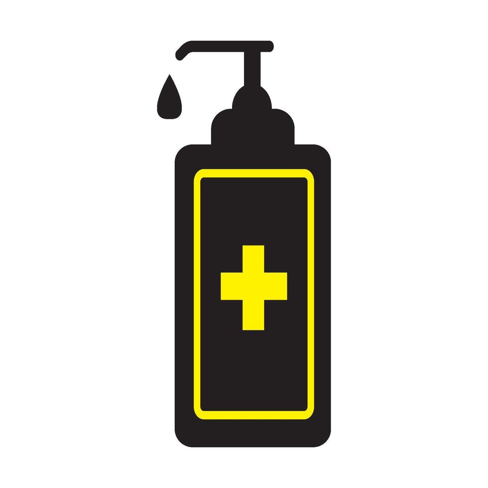 hand sanitizer icon vector