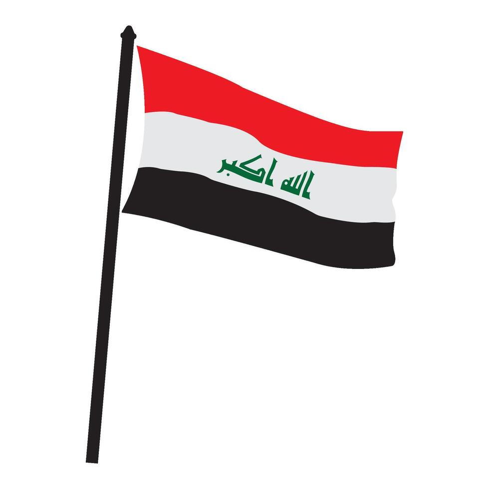 Iraq country flag vector