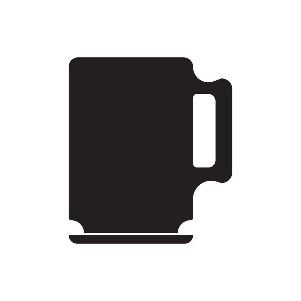 glass icon design vector