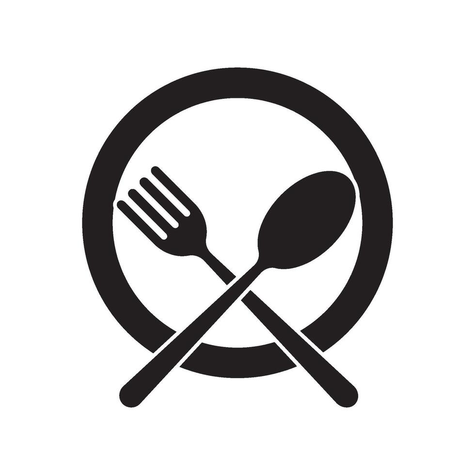tableware icon design vector