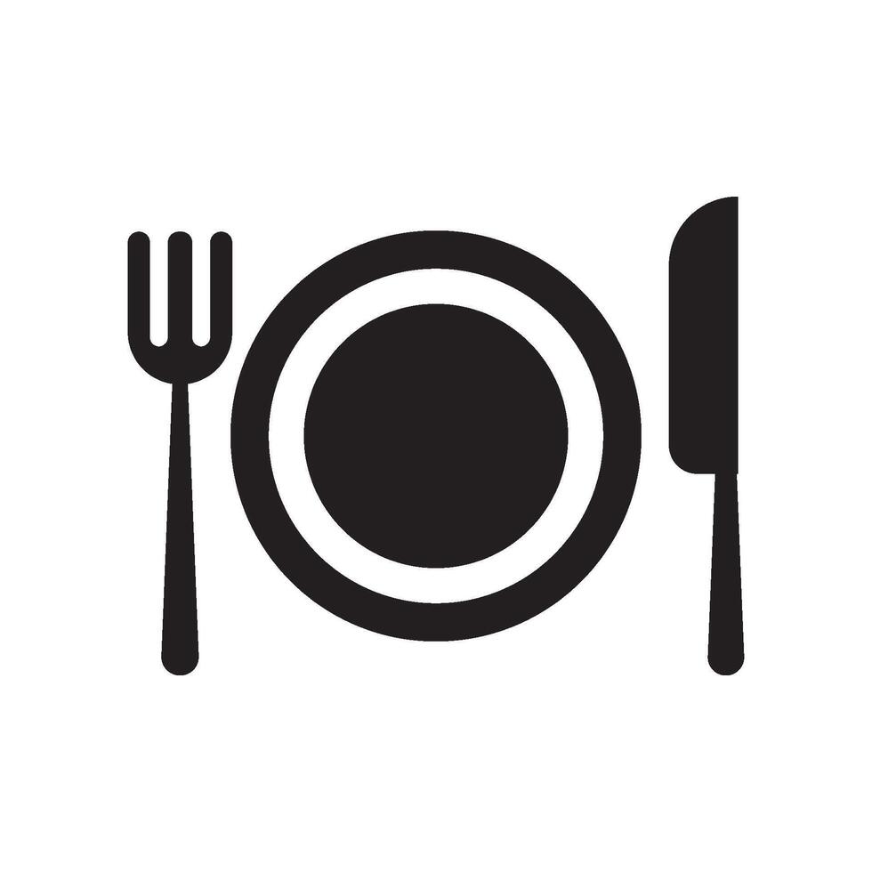 tableware icon design vector