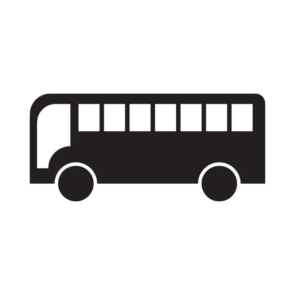bus icon design vector