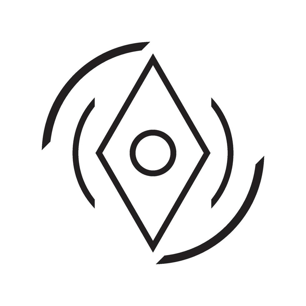 compass icon design vector