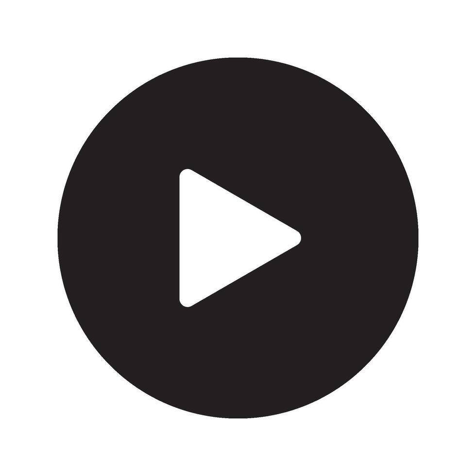 play icon design vector