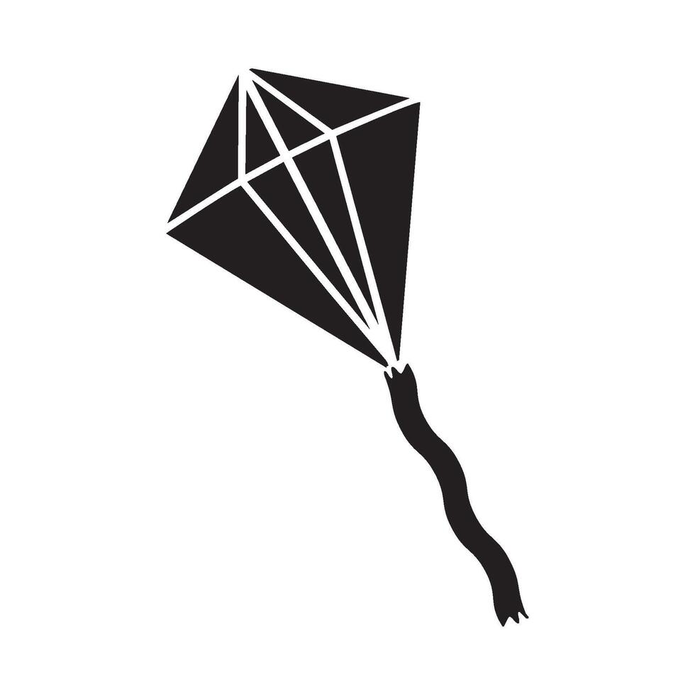 kite logo design vector