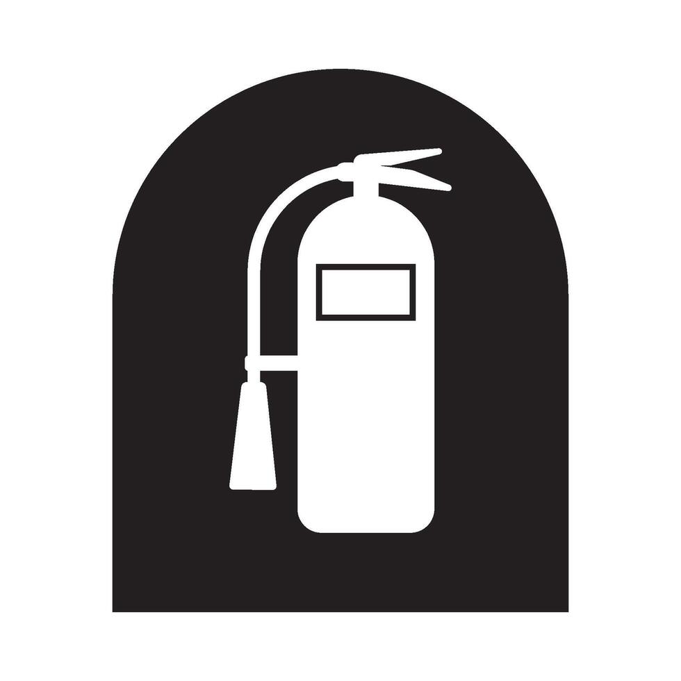 fire extinguisher icon vector