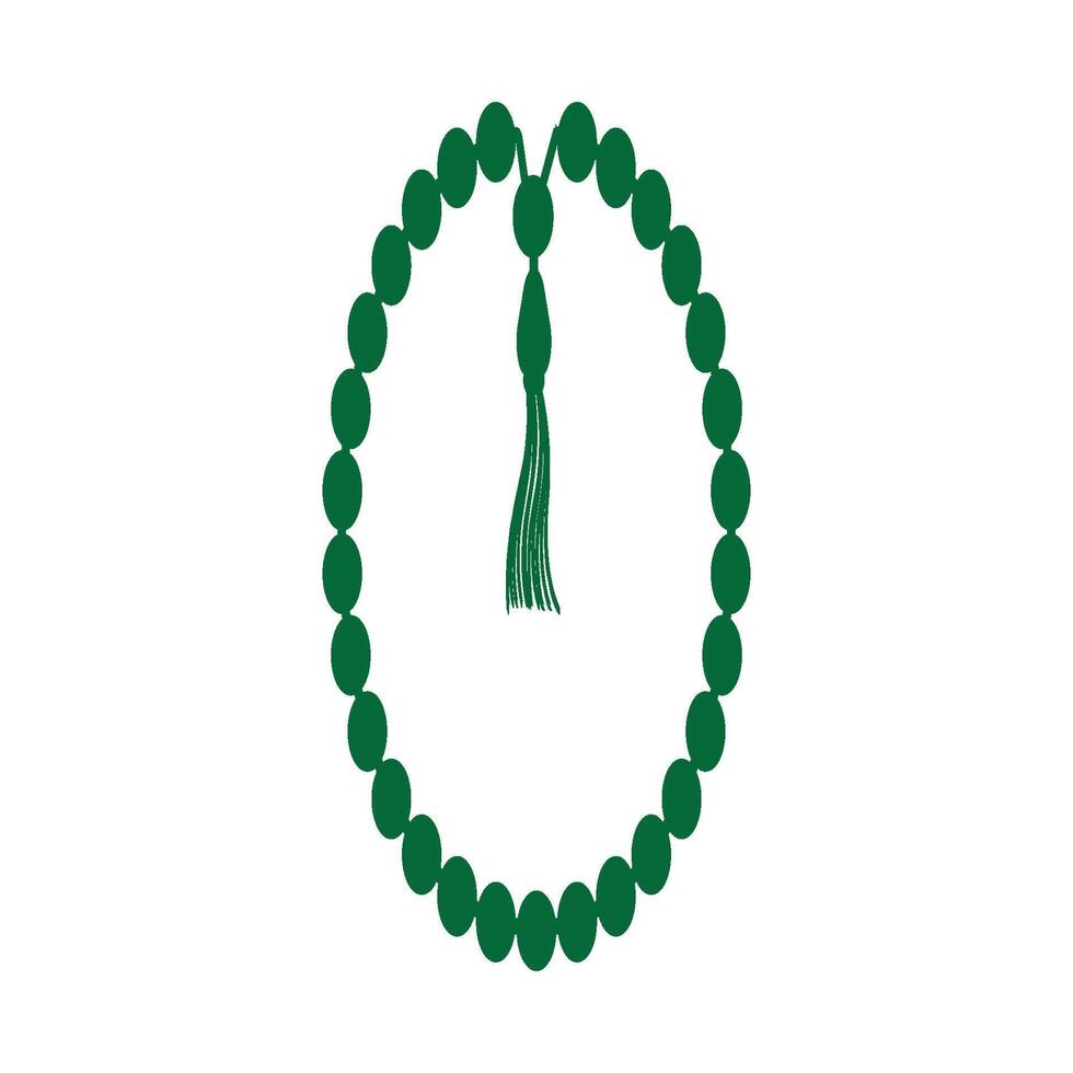 prayer beads icon vector