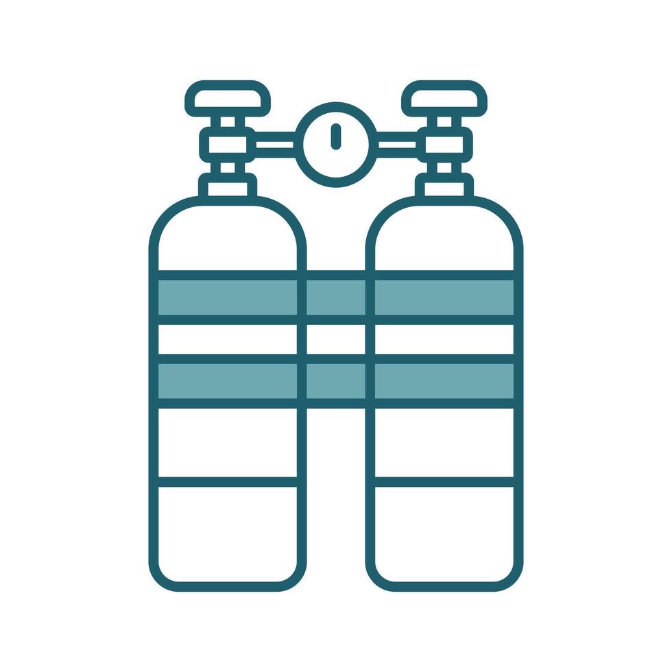 air tank icon design template simple and clean vector