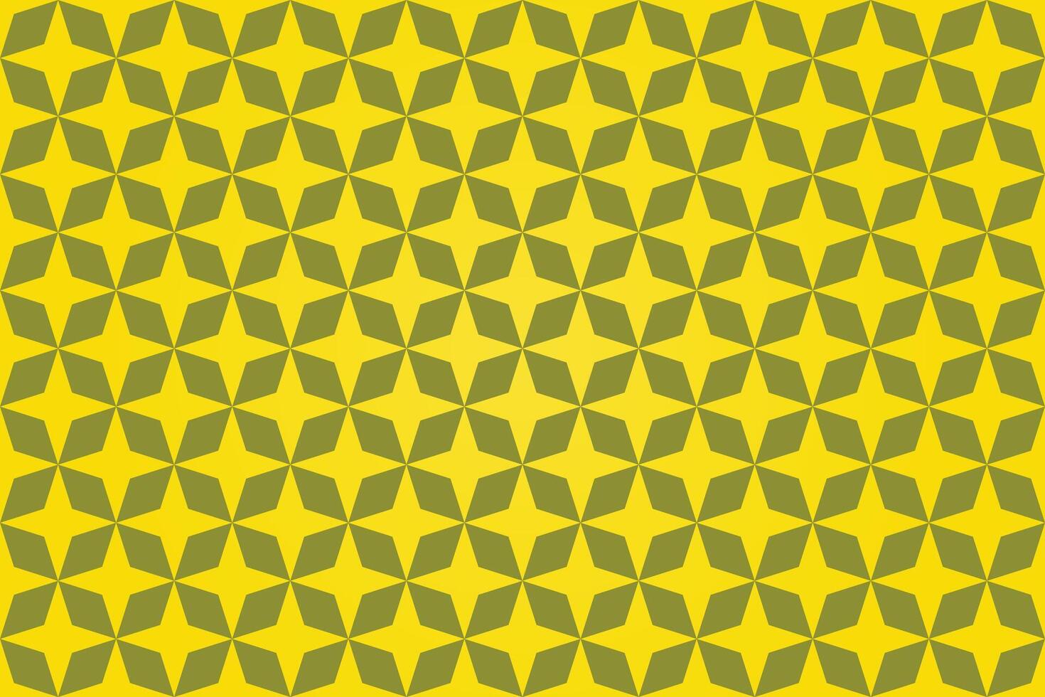 rhombus star pattern design yellow color background. vector