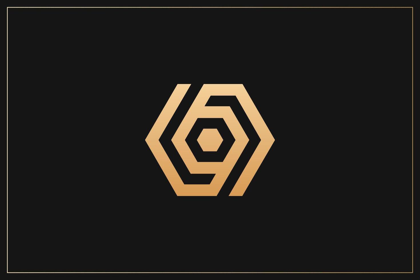 Hexagon Digital Multimedia Brand Logo vector