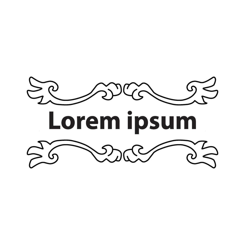 border, aesthetic, vintage and border design elements vector