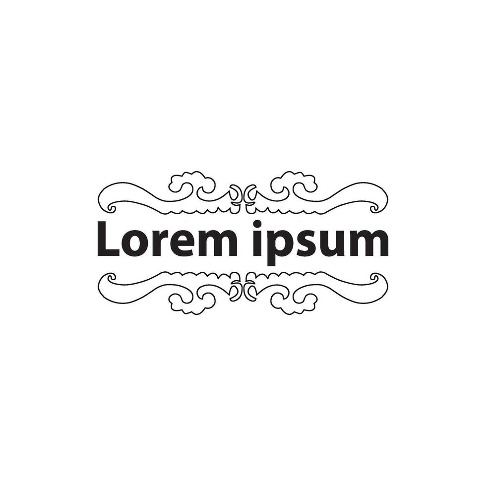 border, aesthetic, vintage and border design elements vector