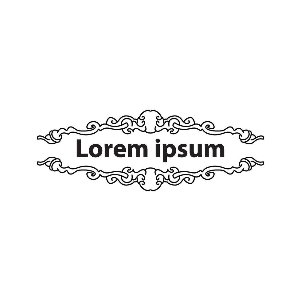 border, aesthetic, vintage and border design elements vector