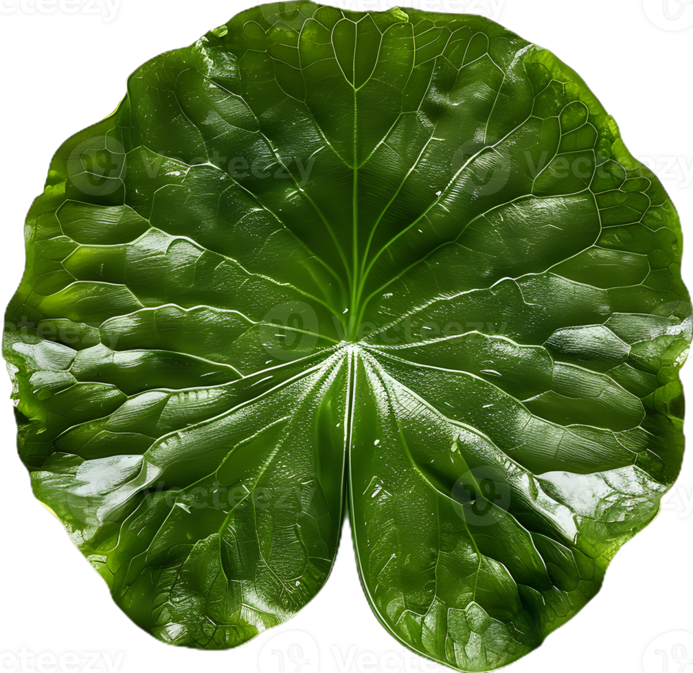 a large green leaf on a transparent background png