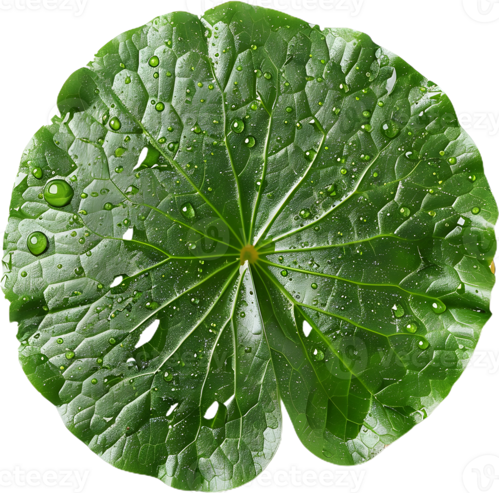 a large green leaf on a transparent background png