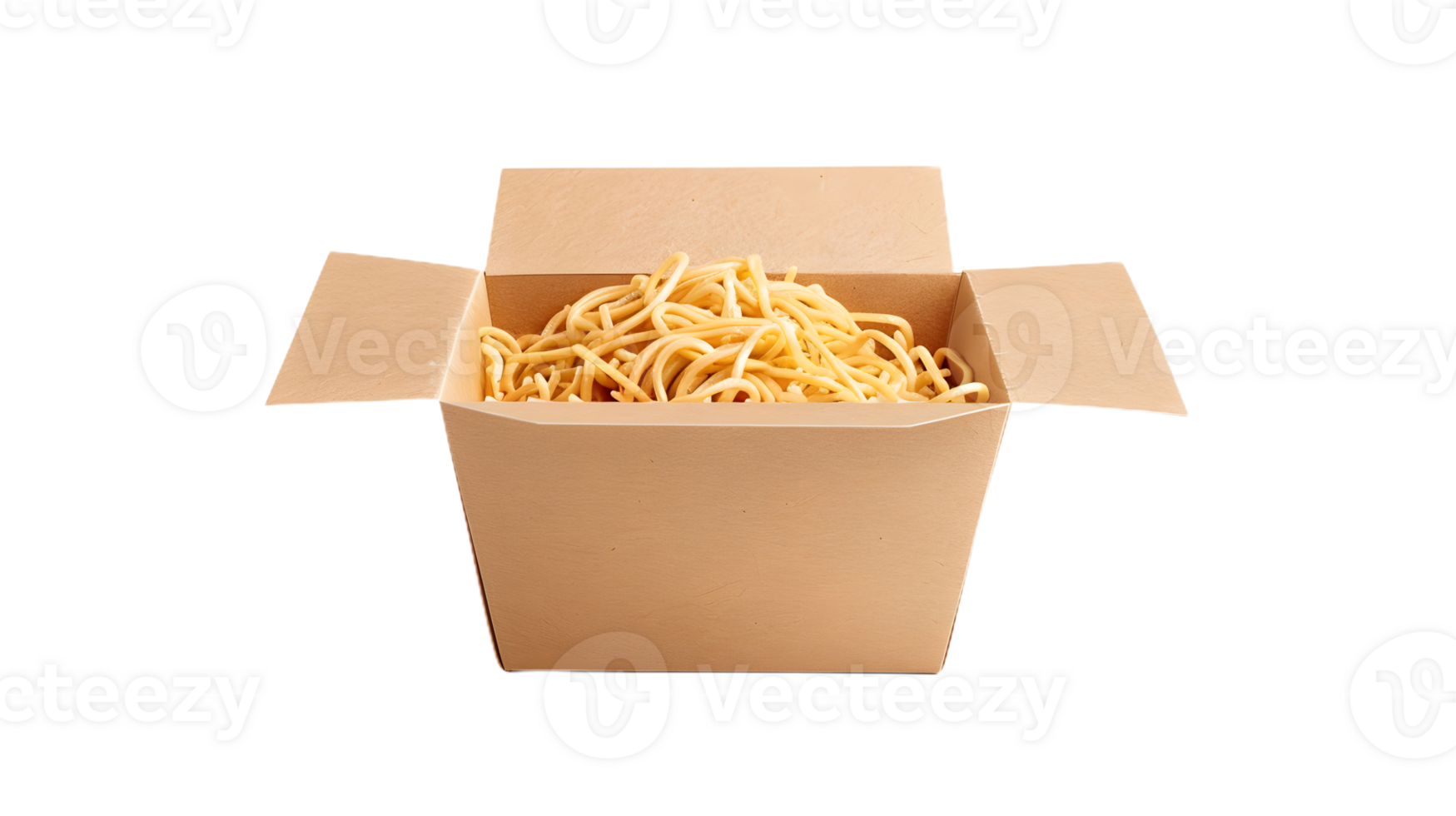 noodles in a cardboard box on a transparent background 46622131 PNG