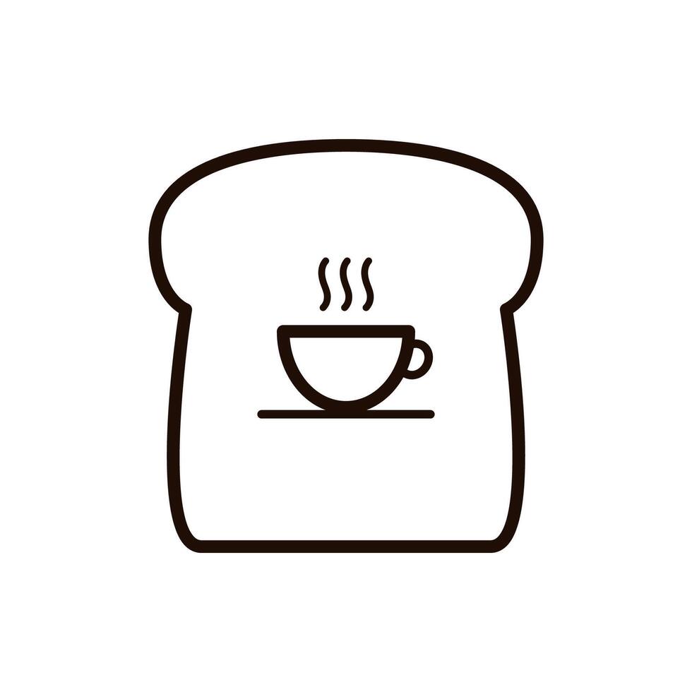 Bakery logo design. Bread . bread symbol. wallpaper. free space for text. bread logo design. vector
