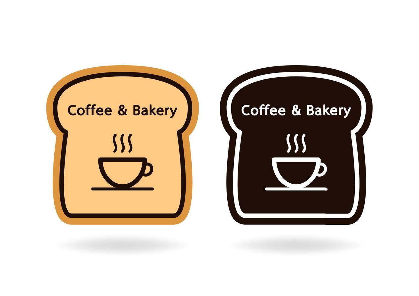Bakery logo design. Bread . bread symbol. wallpaper. free space for text. bread logo design. vector