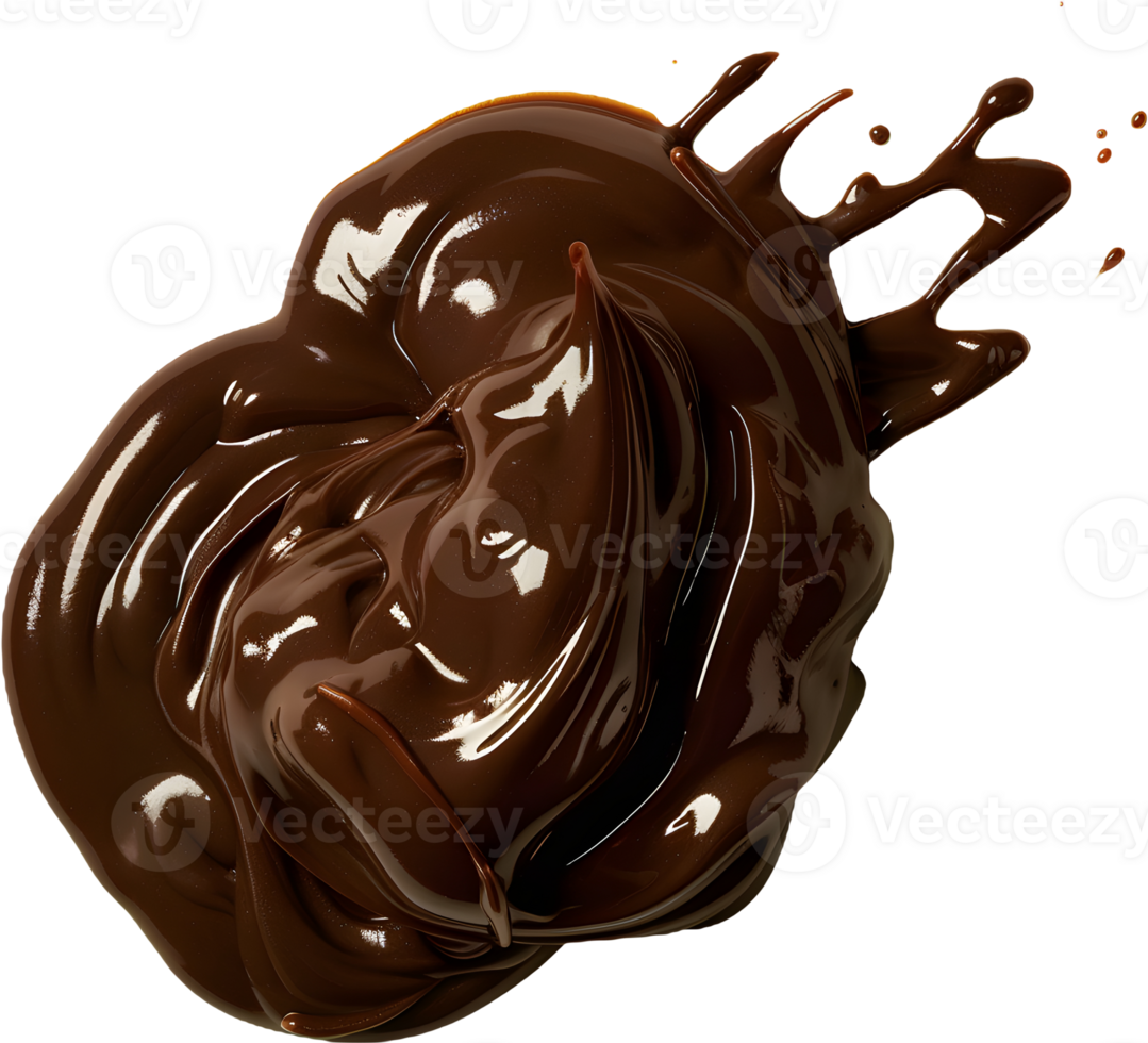 chocolate melting transparent background png