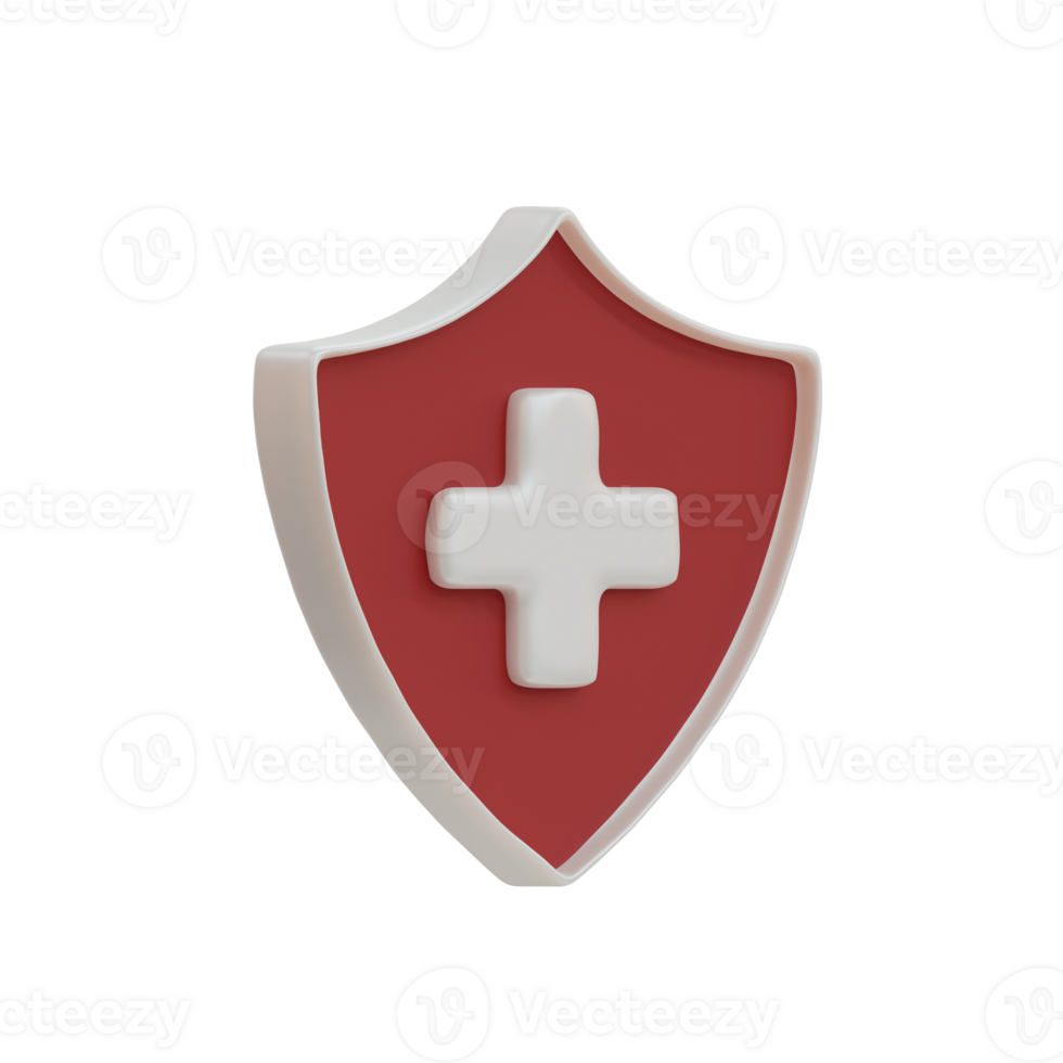 3D RPG Shield Icon png