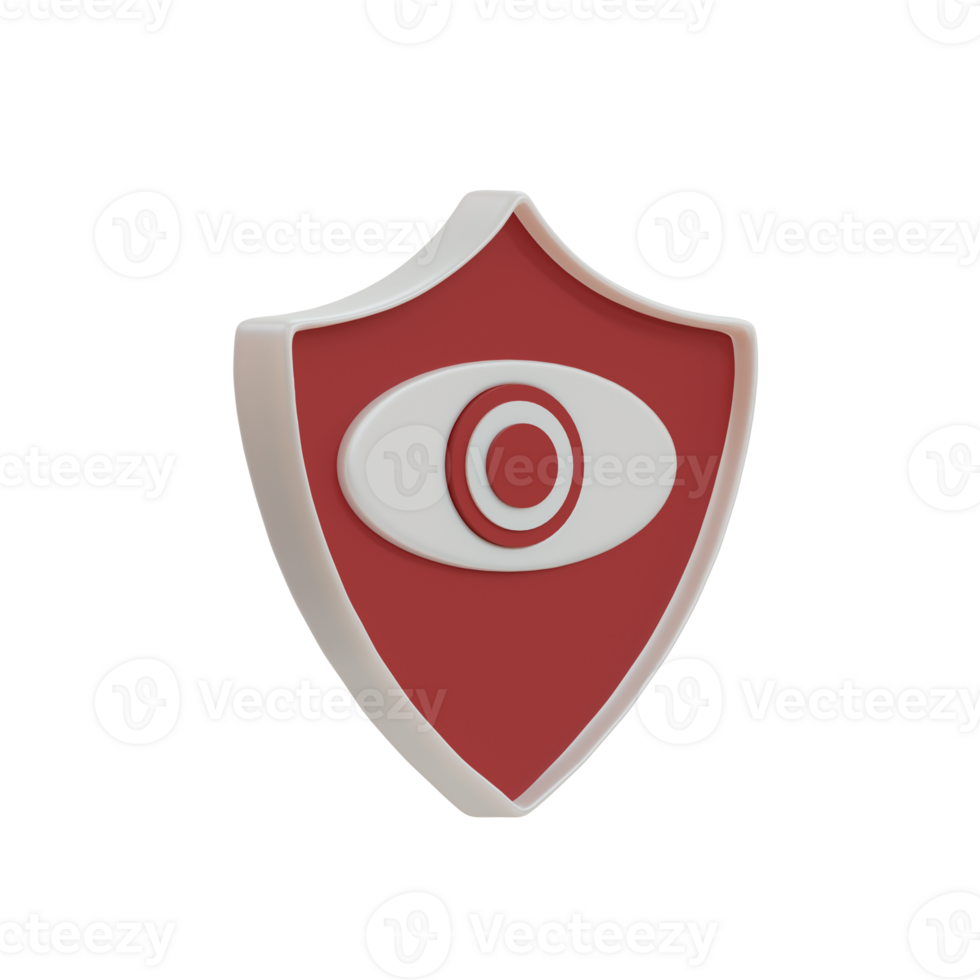 3D RPG Shield Icon png