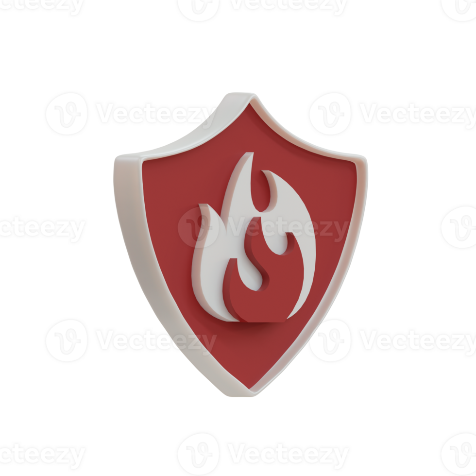 3D RPG Shield Icon png