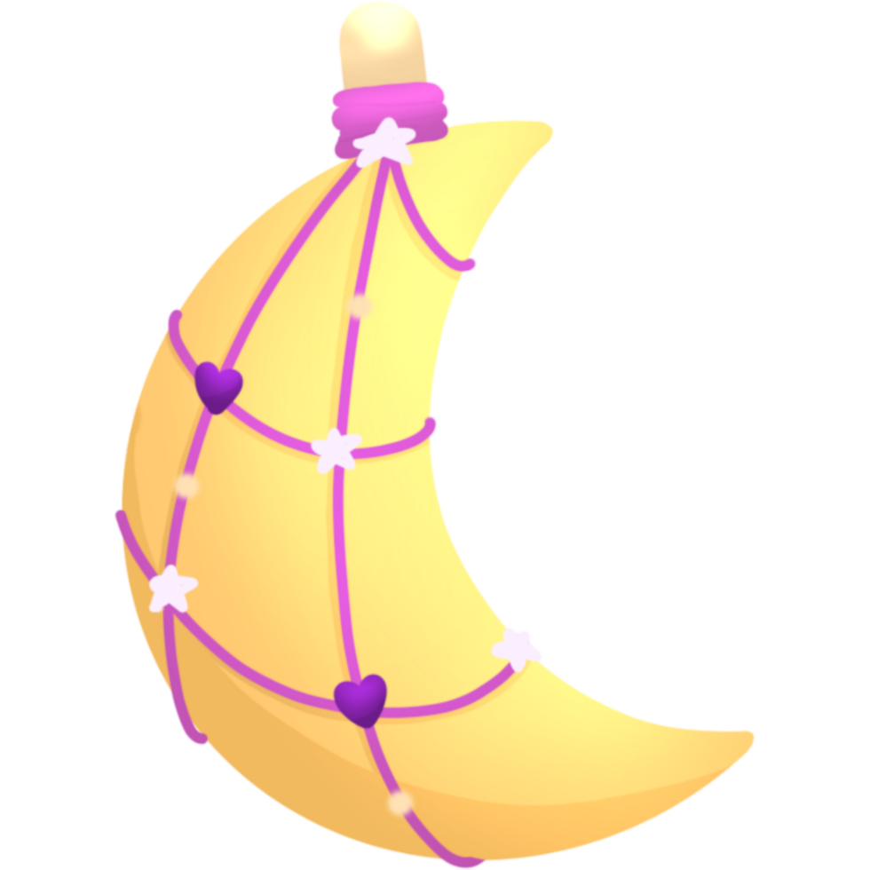 moon pendant necklace png