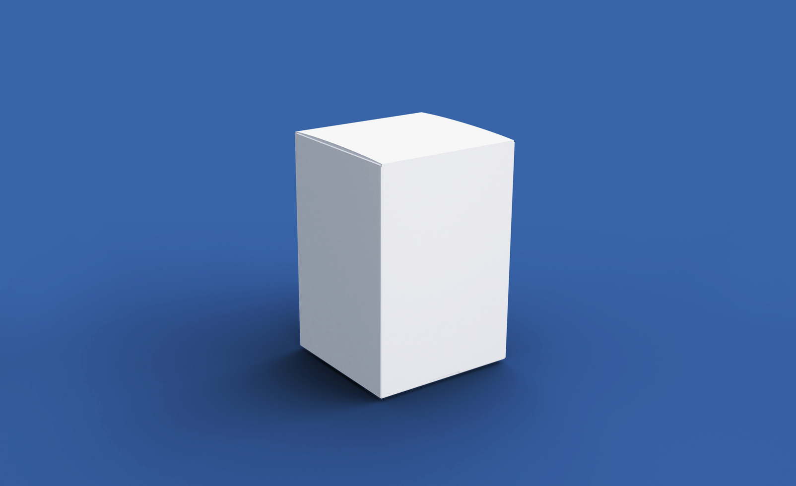 Long rectangle box mockup design psd