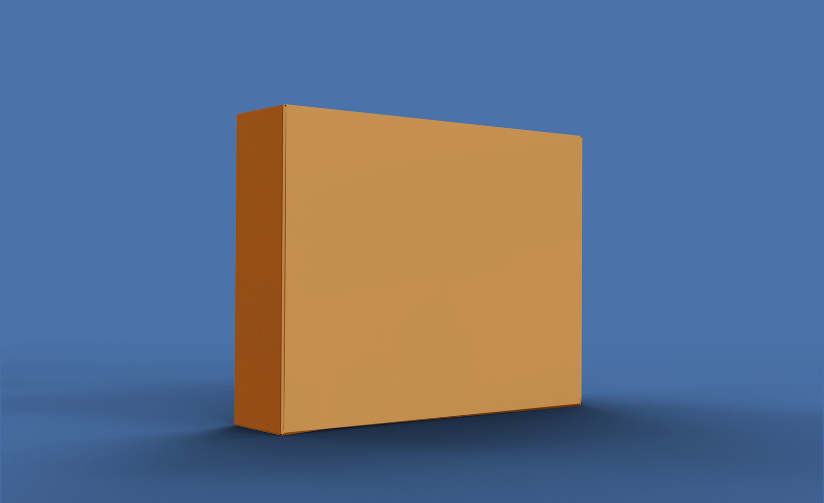 3d render box mockup template packaging design psd