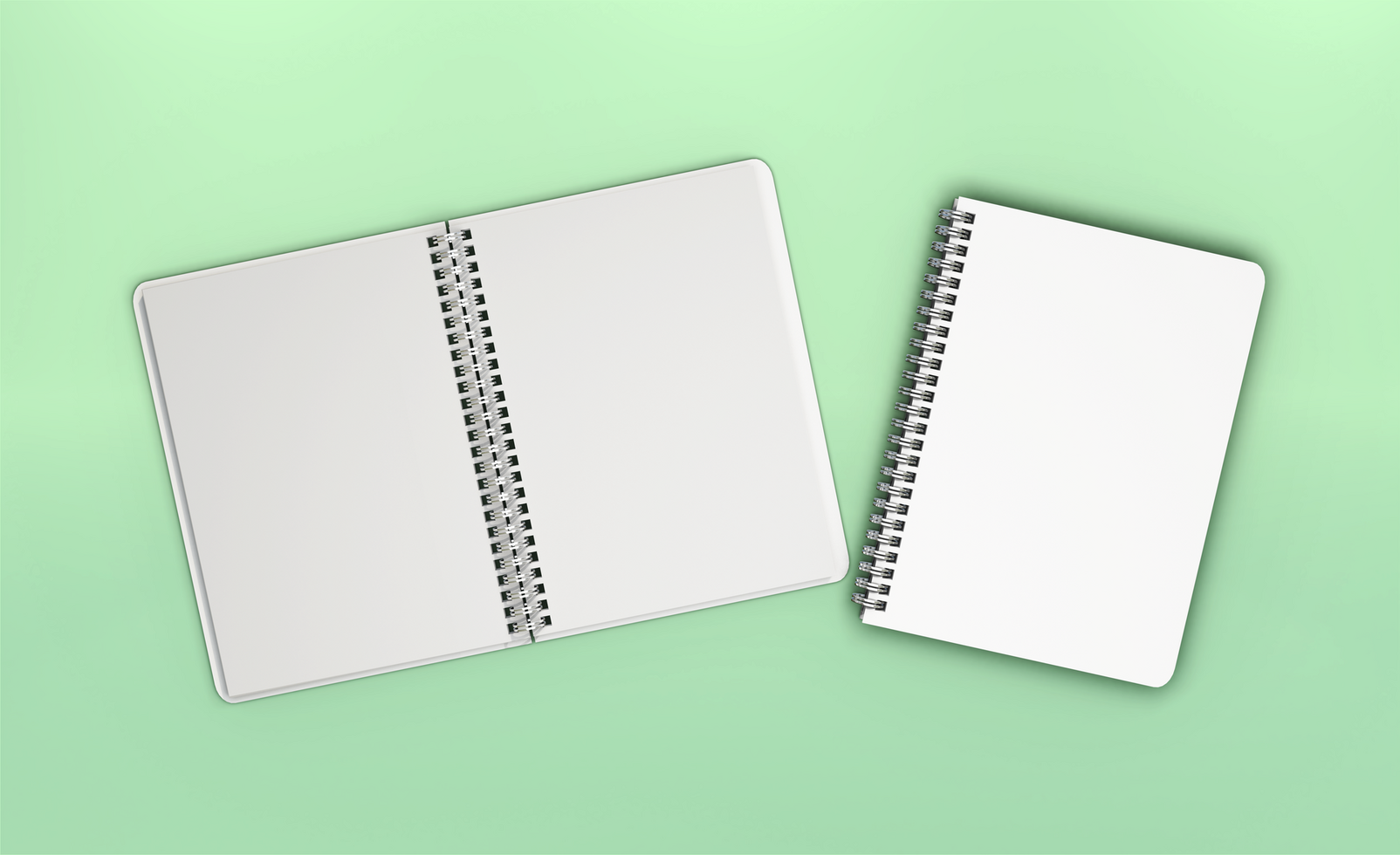 Realistic Book template render isolated psd