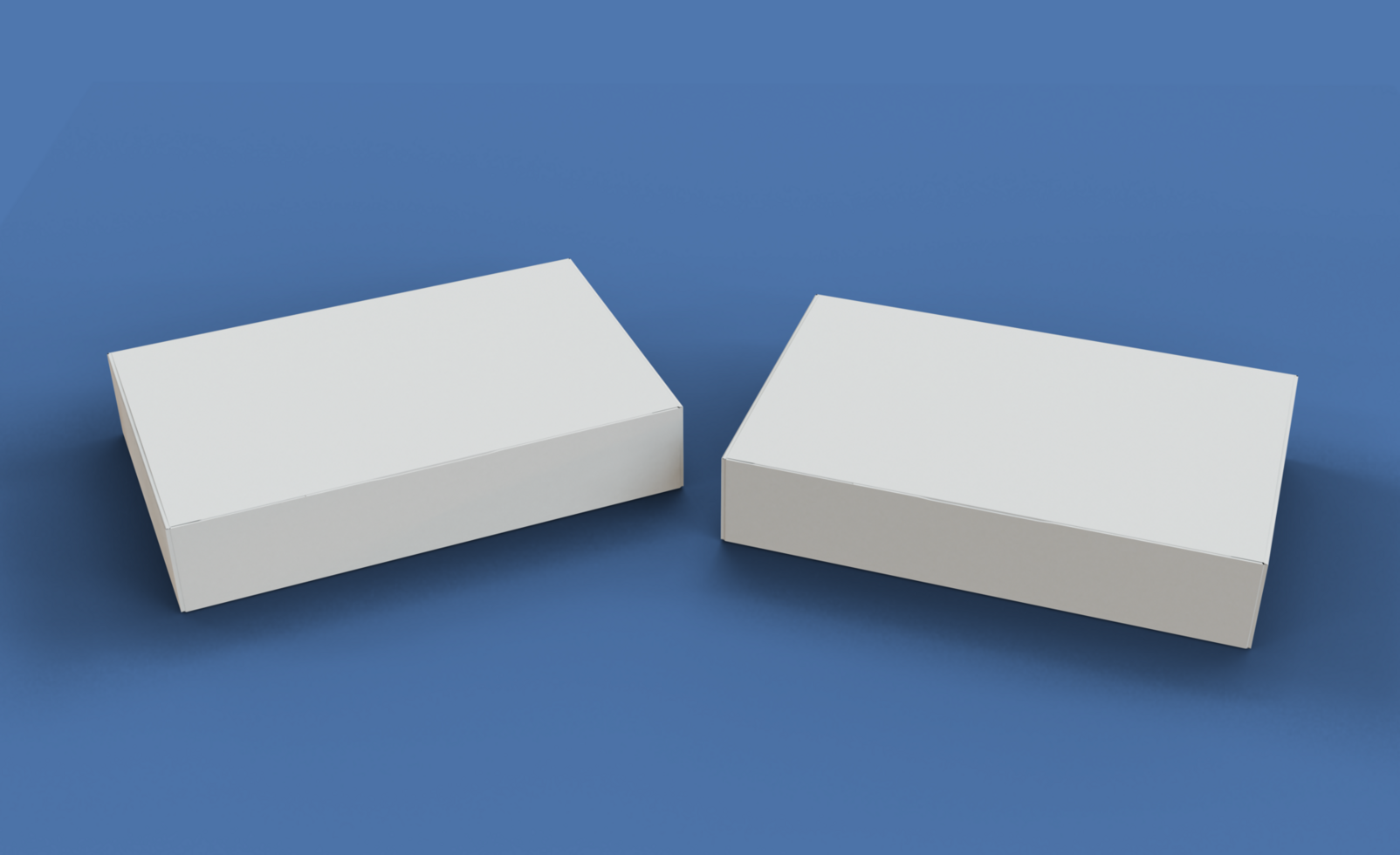 3d render box mockup template packaging design psd