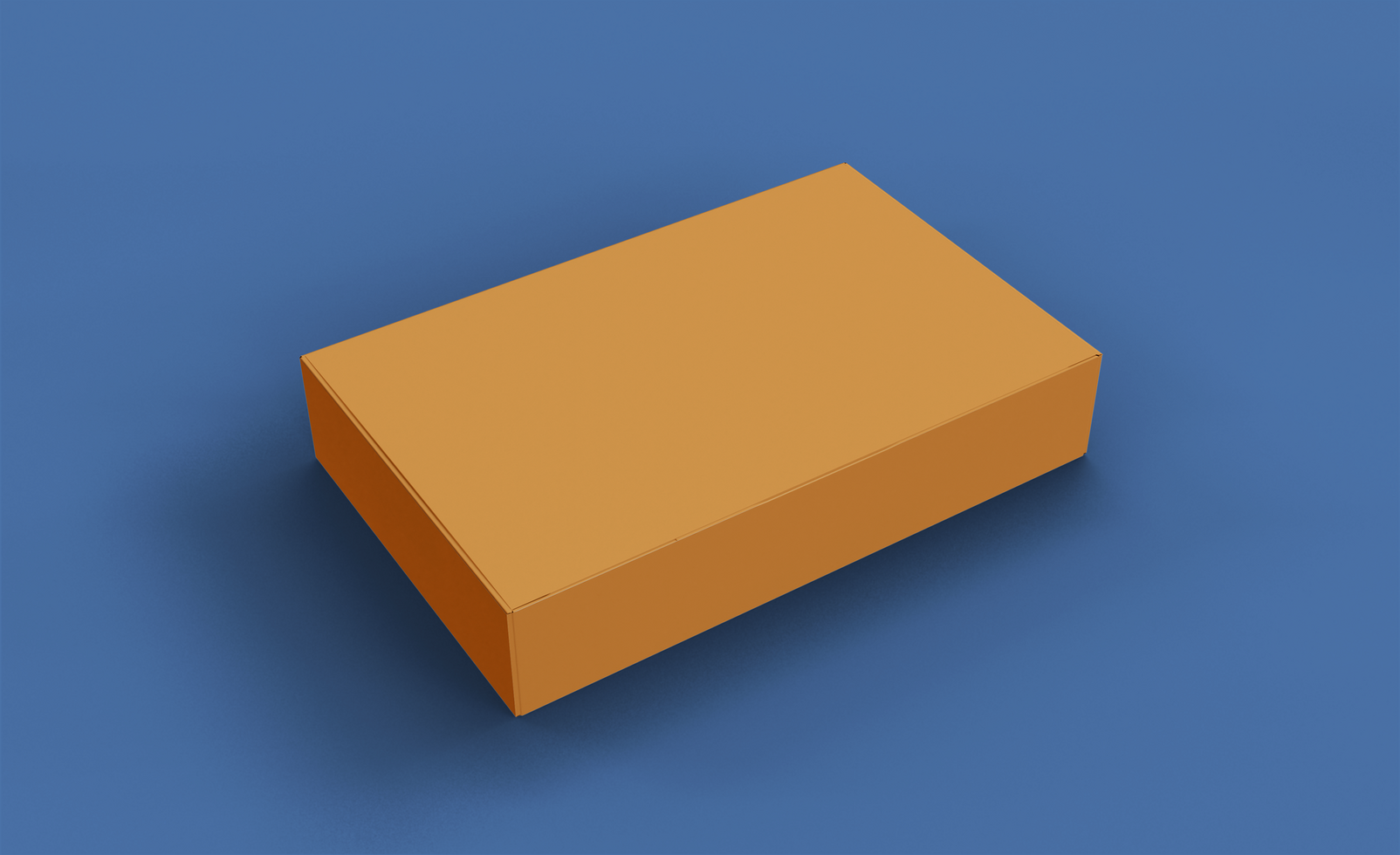 3d render box mockup template packaging design psd