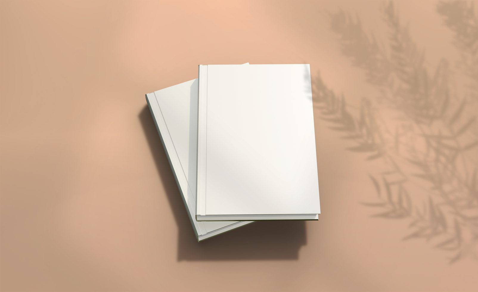 Realistic Book template render isolated psd