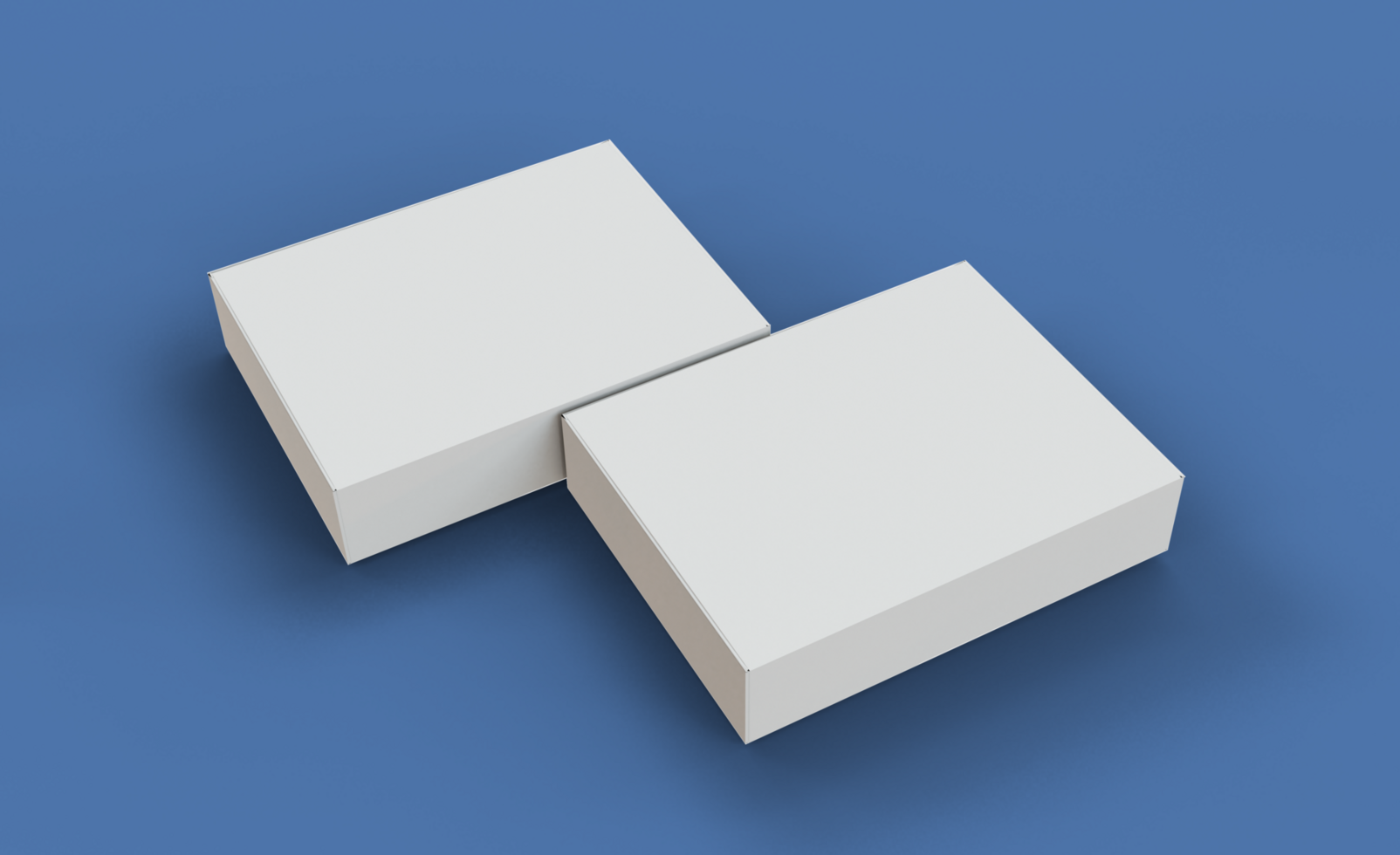 3d render box mockup template packaging design psd