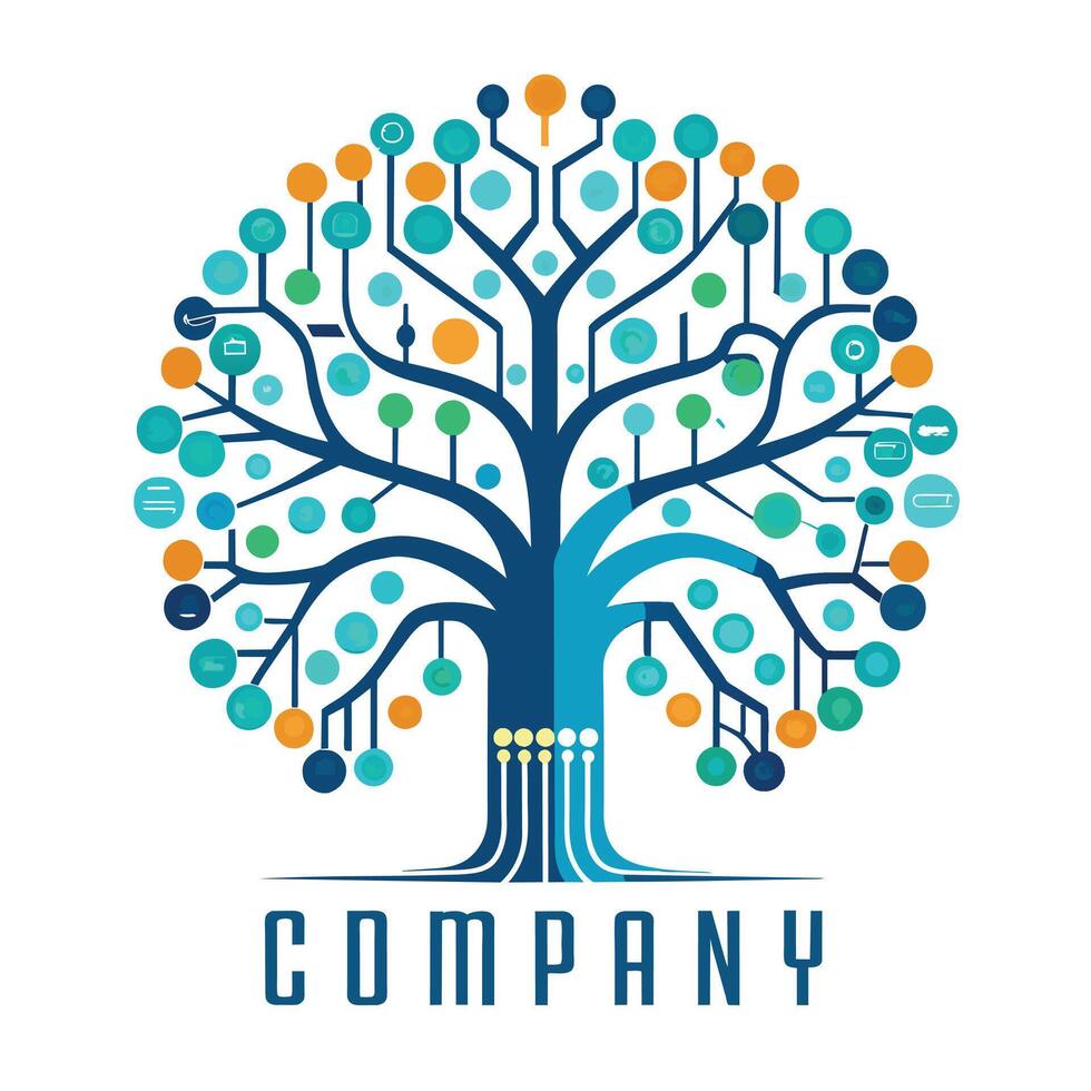 Creative Logo Design for Technological company vector
