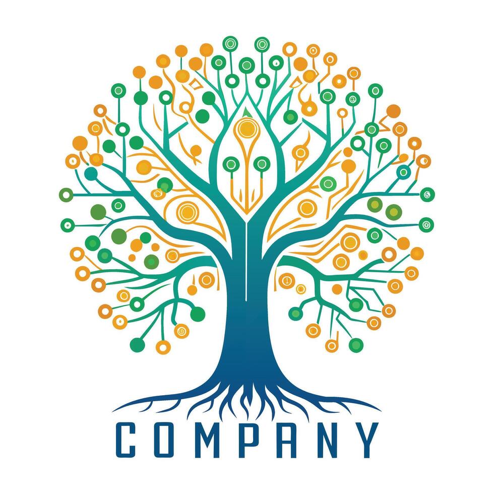 Creative Logo Design for Technological company vector