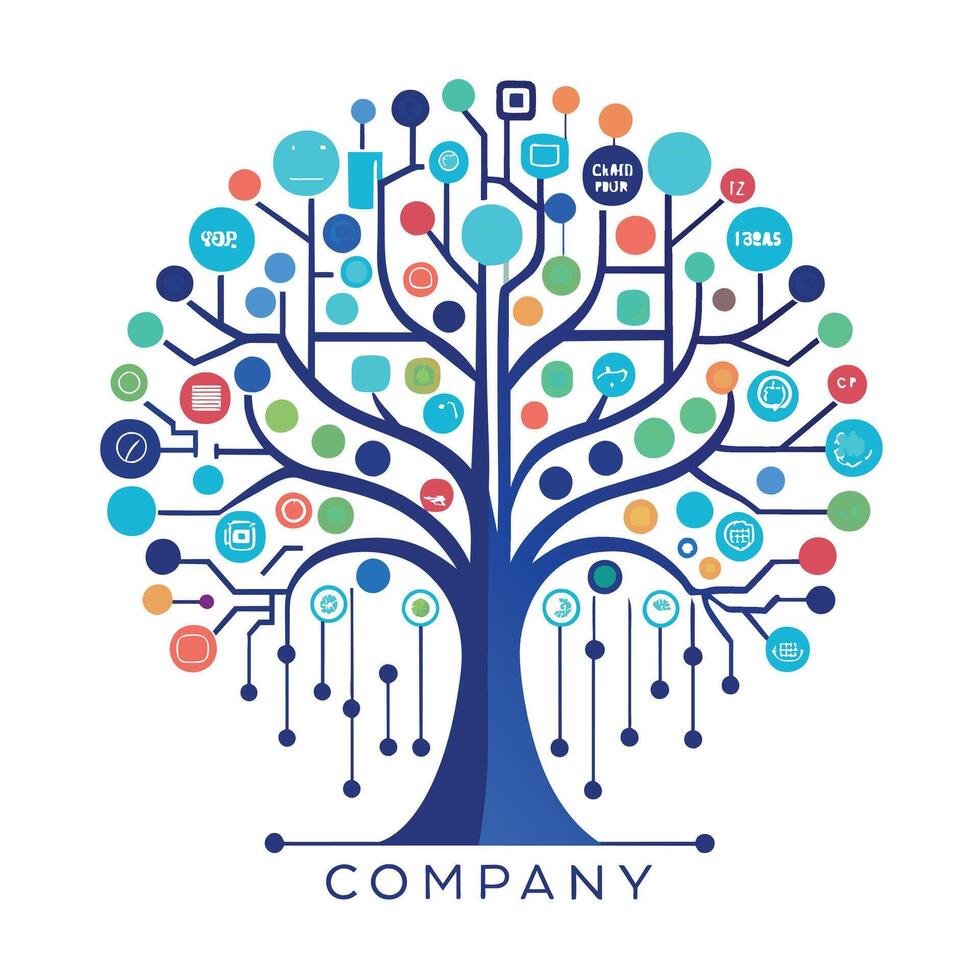 Creative Logo Design for Technological company vector