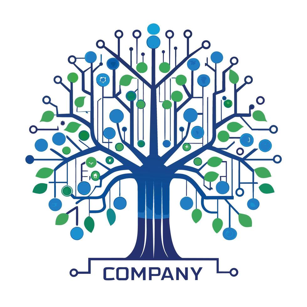 Creative Logo Design for Technological company vector