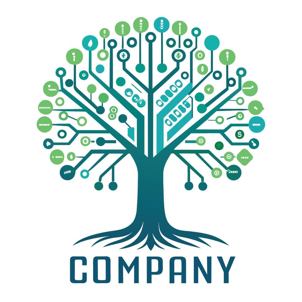 Creative Logo Design for Technological company vector