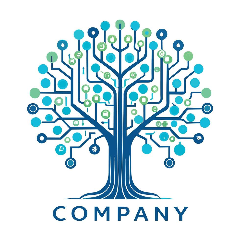 Creative Logo Design for Technological company vector