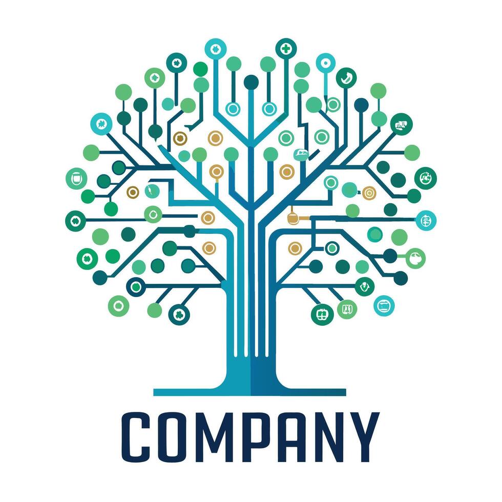 Creative Logo Design for Technological company vector