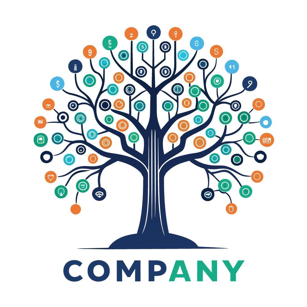 Creative Logo Design for Technological company vector