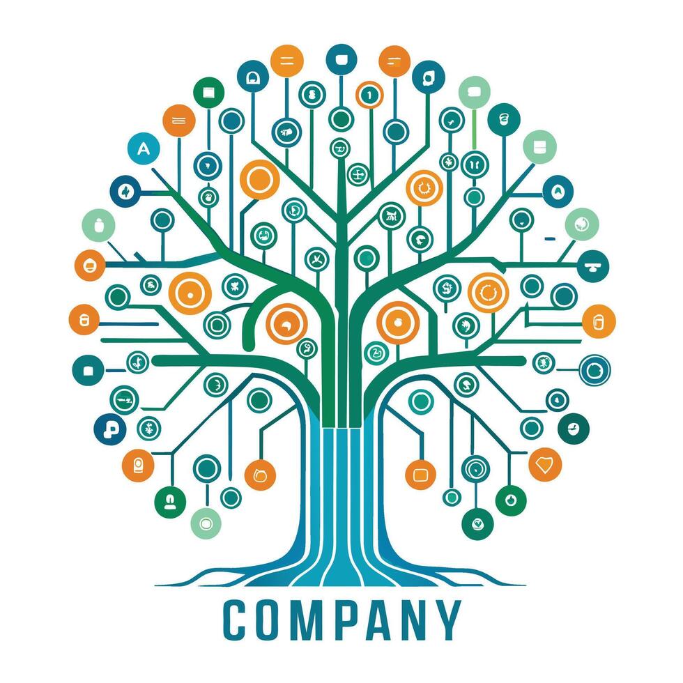 Creative Logo Design for Technological company vector