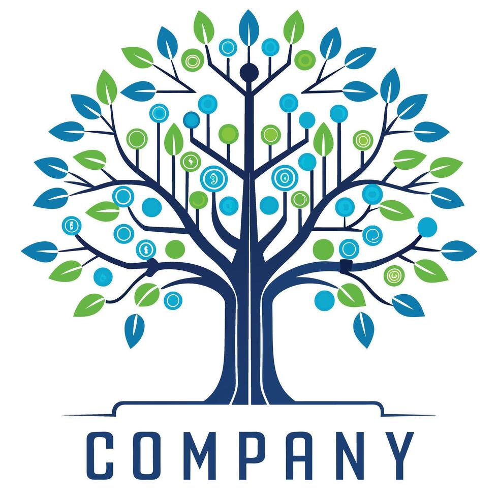Creative Logo Design for Technological company vector